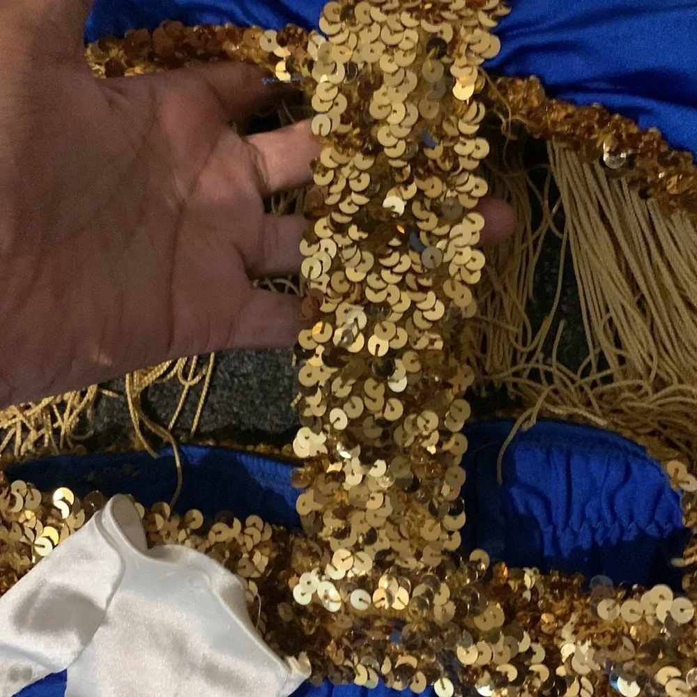 Gold sequence one piece - Picture 4 of 4